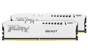 Оперативна пам'ять Kingston FURY Beast White DDR5 32 ГБ Kit 2x16 ГБ (KF556C40BWK2-32)