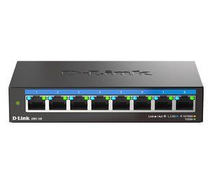 Комутатор некерований D-Link DMS-108 8x2.5GE(DMS-108)