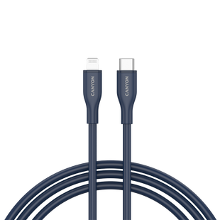 Кабель CANYON CLNM60 Синій (CNS-CLNM60SC10DB), Синій