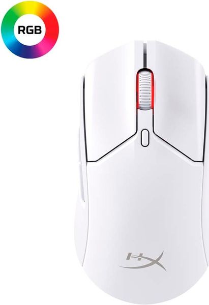 Ігрова миша HyperX Pulsefire Haste 2 WL, White (6N0A9AA)