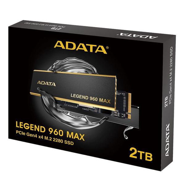Накопитель SSD ADATA M.2 2TB PCIe 4.0 LEGEND 960 MAX (ALEG-960M-2TCS) - Suricom
