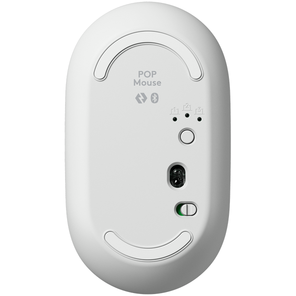 Мышка Logitech POP Mouse With Emoji Bluetooth Off-White (910-007411)