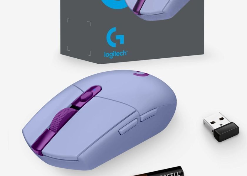 Мышка Logitech G305 X Superlight Wireless Gaming Mouse Lilac (L910-007755)