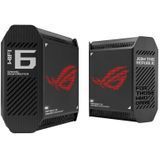 Mesh Wi-Fi система ASUS ROG Rapture GT6 AX10000, 2 модуля, чёрная (90IG07F0-MU9A20)