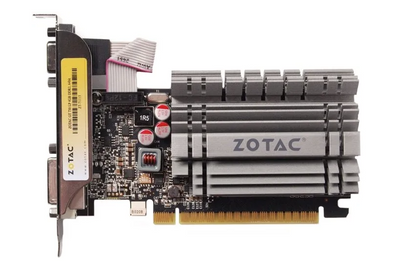 Видеокарта ZOTAC GeForce GT 730 2GB DDR3 ZONE Edition Low Profile