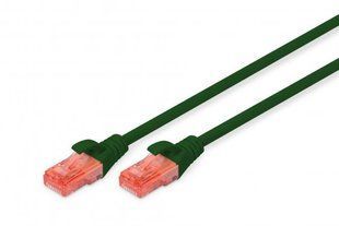 Патч-корд DIGITUS CAT 6 U/UTP 0,25 м, LSZH, зелёный (DK-1617-0025/G)