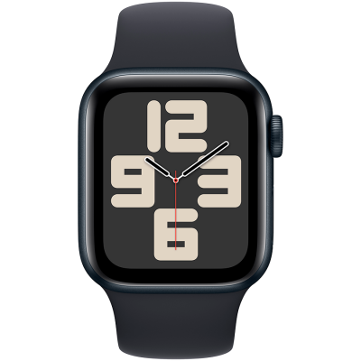 Смарт-годинник Apple Watch SE (2023) GPS 40mm Midnight Aluminium Case with Midnight Sport Band - M/L (MR9Y3QP/A) - Suricom