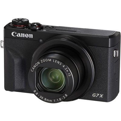 Фотоаппарат Canon Powershot G7 X Mark III Black (3637C013)
