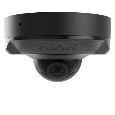 IP-камера провідна Ajax DomeCam Mini, міні купольна, чорна (000039322)