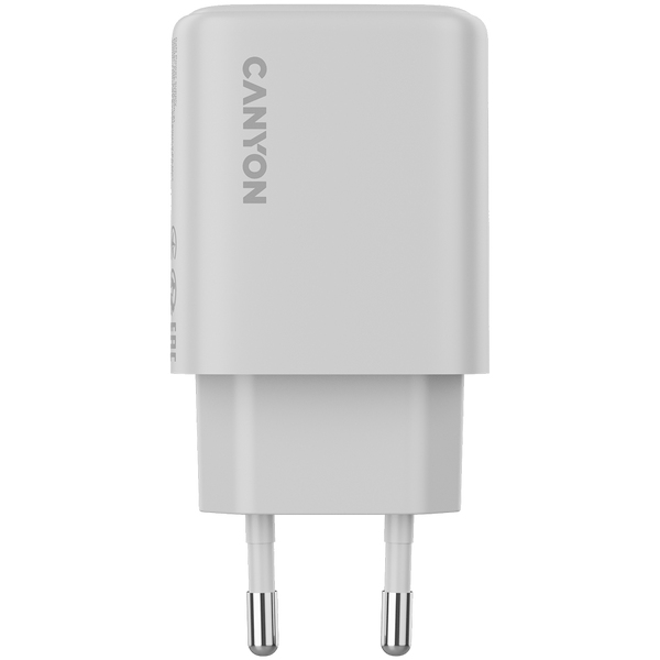 Зарядний пристрій CANYON OnCharge 200 Білий (CNE-CHA200-21)
