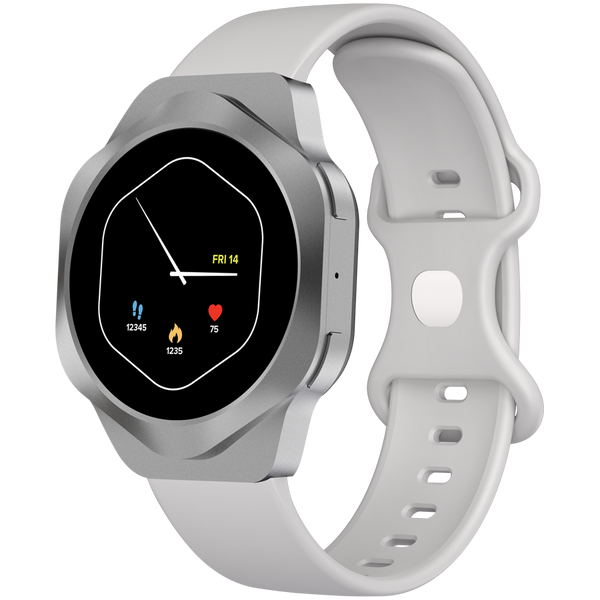 Смарт-часы CANYON Hexagon 88 Серебристый (CNS-SW88SS), Серебристый