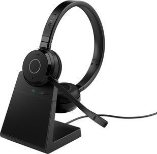 Гарнітура Jabra Evolve 65 TE Link 390a MS Stereo Stand бездротова Bluetooth зі стійкою-зарядкою (6699-833-399)