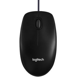 Мишка Logitech B100 Corded Mouse Black (L910-003357)
