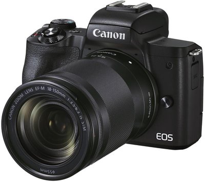 Фотоапарат Canon EOS M50 Mark II + 18-150 IS STM Kit Black (4728C044) - Suricom