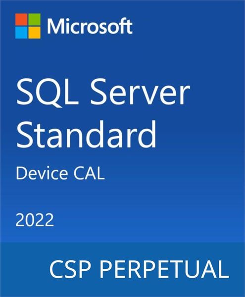 Програмний продукт Microsoft SQL Server 2022 - 1 Device CAL