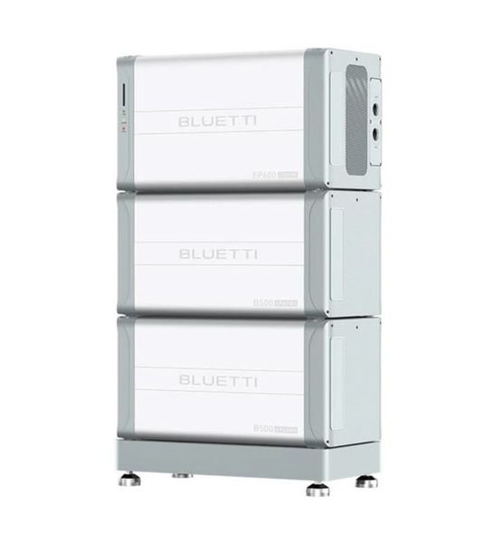 Зарядна станція Bluetti EP600, 6000 Вт + акумуляторний модуль B500x2