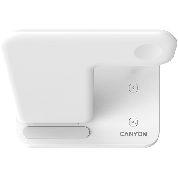Беспроводное зарядное устройство CANYON WS-303 Белый (CNS-WCS303W)