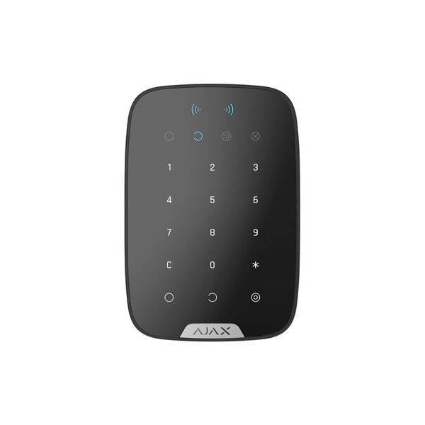 Беспроводная сенсорная клавиатура Ajax KeyPad Plus черная (000023069)
