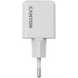 Зарядний пристрій CANYON CU20AC Білий (CNS-CUW20AC) CNS-CUW20AC фото