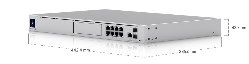 Хмарний шлюз UBIQUITI UniFi Dream Machine Special Edition UDM-SE 8&times;GbE, 1&times;2,5GbE, 2&times;10G SFP+, PoE 180 Вт (UDM-SE-EU)