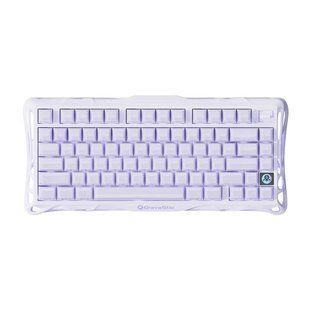 Клавіатура GravaStar Mercury K1 75%, BT/2.4 ГГц/USB, Lavender Purple (GSK1_PL)