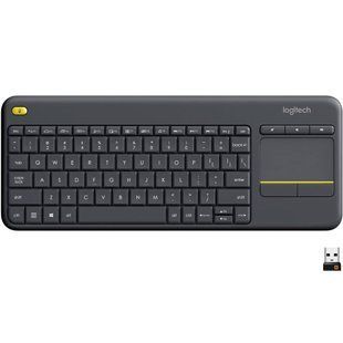Клавіатура Logitech K400 Plus Touch Black (L920-007145)