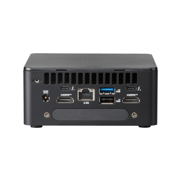 Міні-ПК Asus NUC 13 Pro RNUC13ANKI500002I Core i5-1340P Iris Xe 2&times;Thunderbolt 4 2,5GbE Slim Kit без RAM/SSD/ОС (90AR0031-M00090)