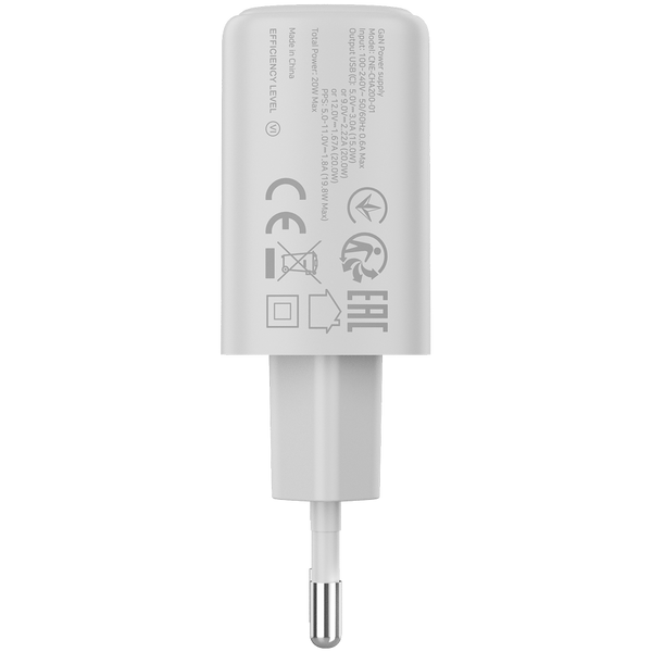 Зарядное устройство CANYON OnCharge 200 Белый (CNE-CHA200-01)