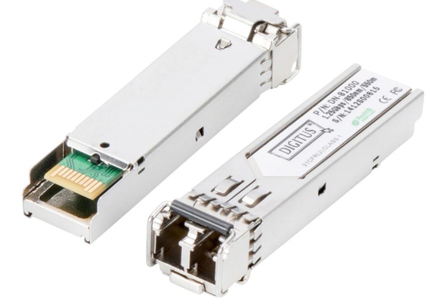 SFP-модуль DIGITUS 1,25 Гбіт/с, багатомодовий, LC Duplex, 850 нм, до 550 м (DN-81000)