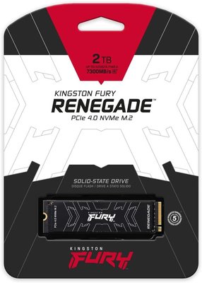 Накопичувач SSD Kingston M.2 2TB PCIe 4.0 Fury Renegade (SFYRD/2000G) - Suricom