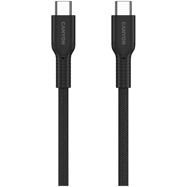 Кабель CANYON OnWire Чорний (CND-CCAP60AB10B), Чорний