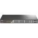 Керований PoE-комутатор D-Link DSS-200G-28MPP 24&times;GE PoE 518 Вт, 4&times;Combo SFP (DSS-200G-28MPP) DSS-200G-28MPP фото