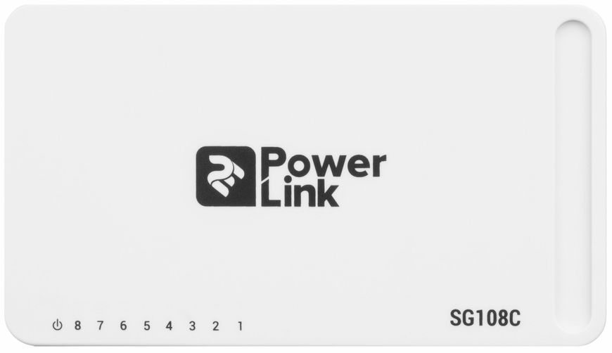 Комутатор 2E PowerLink SG108C 8xGE (2E-SG108C)