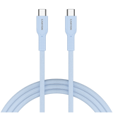 Кабель USB-C &ndash; USB-C CANYON OnWire 60CL Голубой (CND-CCAP60AB10LBL), Синий