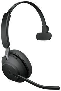 Бездротова моногарнітура Jabra Evolve2 65 Link380a MS Mono Black, упаковка пошкоджена (26599-899-999/box)
