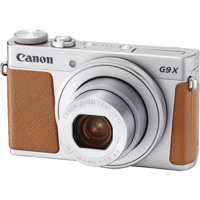 Фотоаппарат Canon Powershot G9 X Mark II Silver (1718C012)