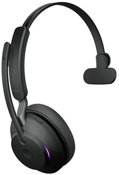 Беспроводная монофоническая гарнитура Jabra Evolve2 65 Link380a MS Mono Black, упаковка повреждена (26599-899-999/box)