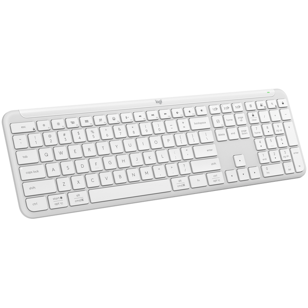 Клавиатура Logitech K950 Bluetooth/Wireless UA Off-White (920-012466)