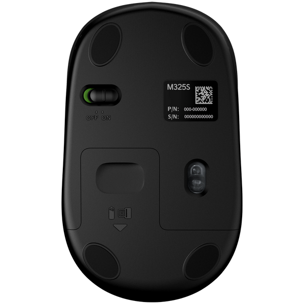 Мишка Logitech M325s Wireless Light Silver (910-006813)