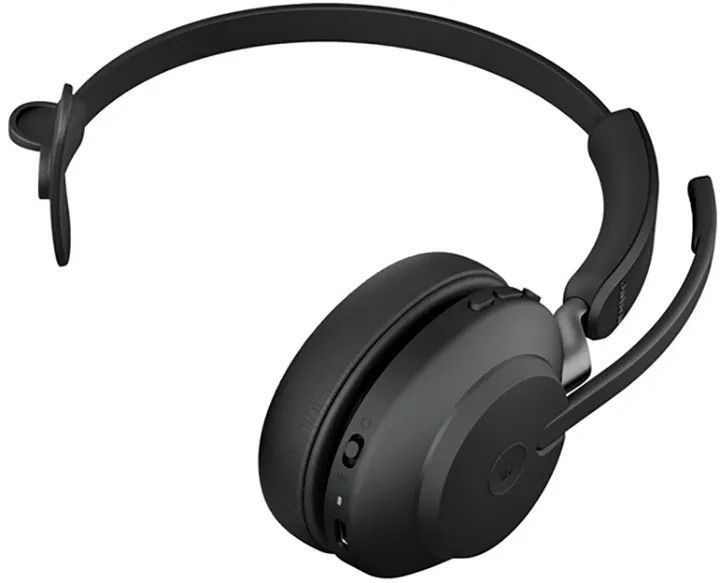 Беспроводная монофоническая гарнитура Jabra Evolve2 65 Link380a MS Mono Black, упаковка повреждена (26599-899-999/box)