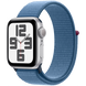 Смарт-годинник Apple Watch SE (2023) GPS 40mm Silver Aluminium Case with Winter Blue Sport Loop (MRE33QP/A) - Suricom магазин техніки