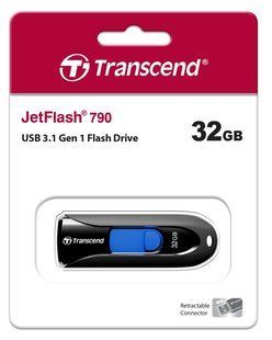 Накопичувач USB 3.0 Transcend JetFlash 790 32GB (TS32GJF790K)