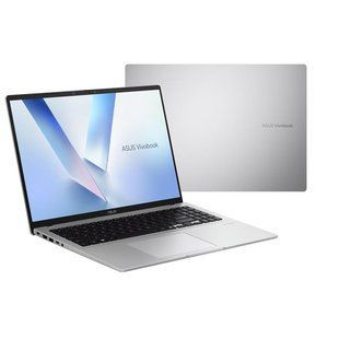 Ноутбук ASUS Vivobook 16 X1607CA-MB059 16&Prime; WQXGA, Intel Core Ultra 5 225H, 16 ГБ, SSD 512 ГБ, без ОС, сріблястий (90NB15A2-M00670)