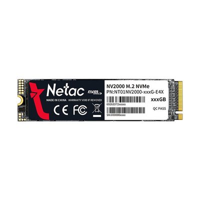 Накопичувач SSD Netac M.2 256GB PCIe 3.0 NV2000 (NT01NV2000-256-E4X) - Suricom
