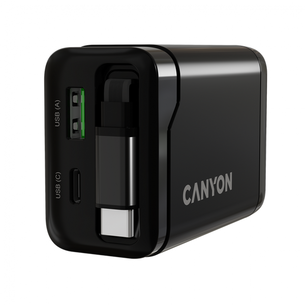 Зарядное устройство CANYON OnCharge 65RC Чёрный (CNS-CURC65ACB)