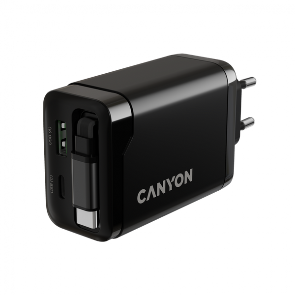 Зарядное устройство CANYON OnCharge 65RC Чёрный (CNS-CURC65ACB)