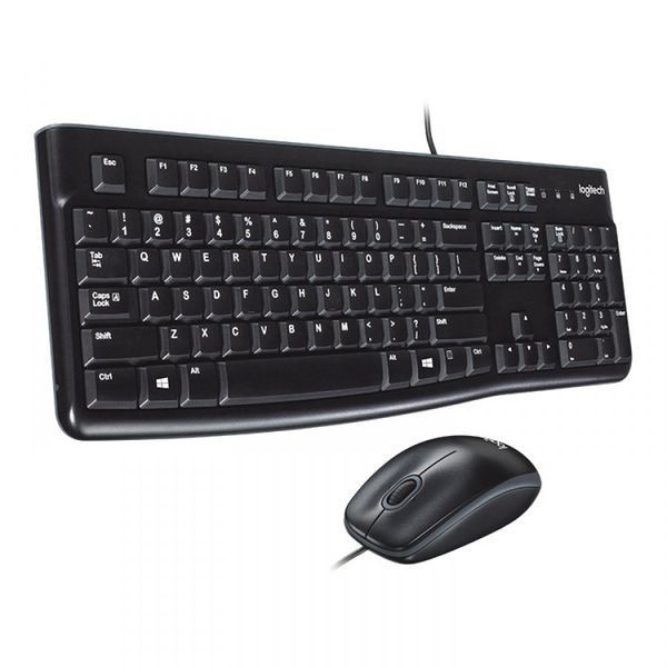 Набор клавиатура+мышь Logitech MK120 Corded Combo Black (L920-002563)