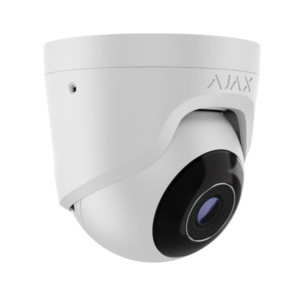 IP-камера проводная Ajax TurretCam, 5мп, купольная, белая (000039304)