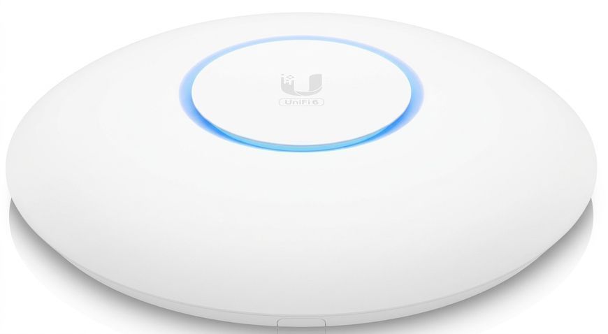 Точка доступа Ubiquiti UniFi 6 Pro Wi-Fi 6, 5 ГГц 4&times;4 до 4,8 Гбит/с, 250+ клиентов, PoE (U6-PRO)