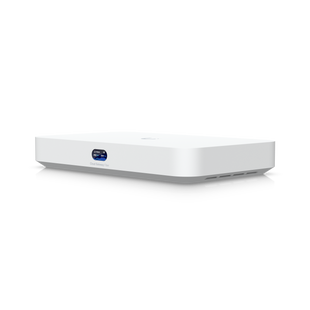 Облачный шлюз Ubiquiti UniFi Cloud Gateway Fiber 2&times;10G SFP+ 10GbE 4&times;2,5GbE IPS 5 Гбит/с PoE 30 Вт (UCG-FIBER-EU)